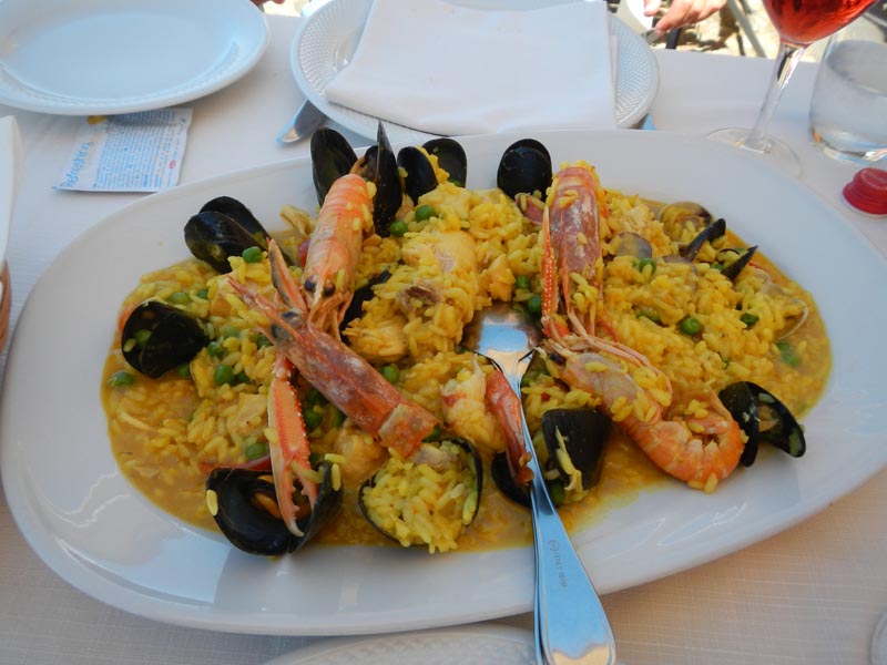 Paella all'Algherese