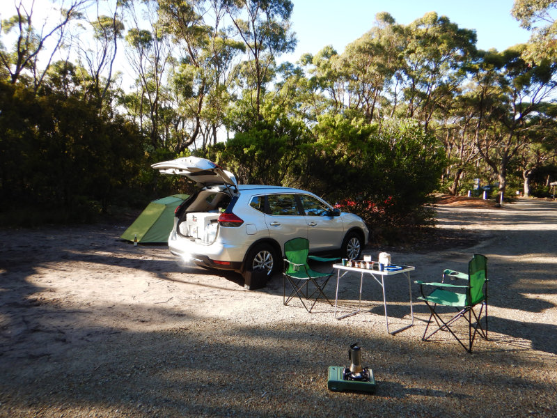 Neck Beach Camping Area