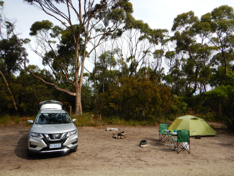 Neck Beach Camping Area