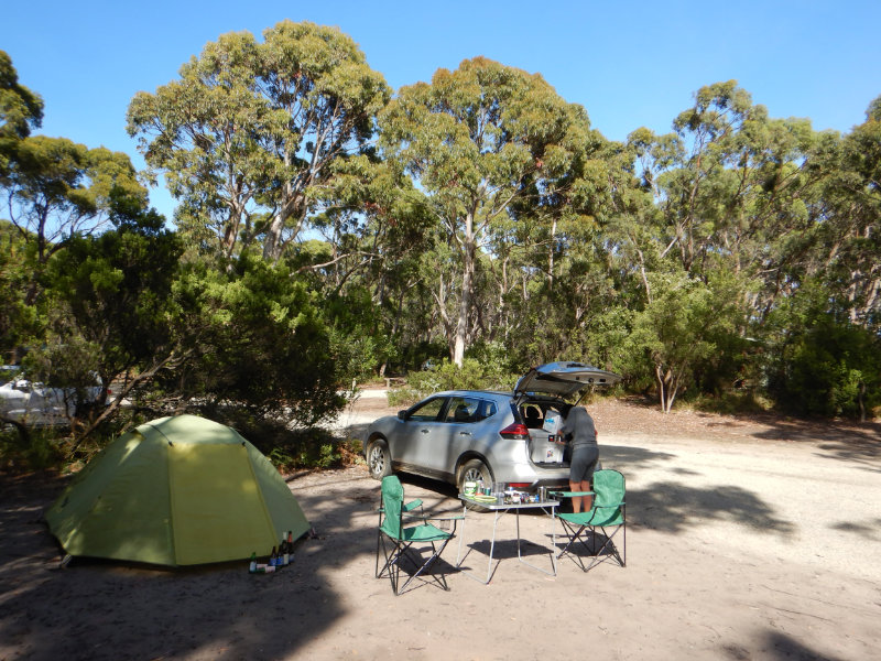 Neck Beach Camping Area